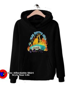 Vintage Blue Oyster Cult Godzilla Reaper Single Hoodie