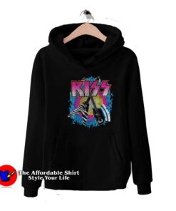 Vintage KISS Young & Wasted Rock Band Hoodie