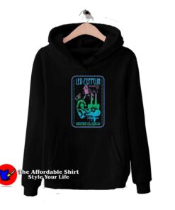 Vintage Led Zeppelin 1972 Tour Poster Unisex Hoodie