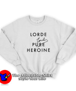 Vintage Lorde Havana Pure Heroine Unisex Sweatshirt