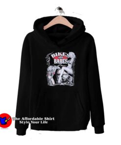 Vintage Marilyn Monroe Bikes and Babes Hoodie