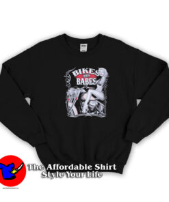 Vintage Marilyn Monroe Bikes and Babes Sweatshirt