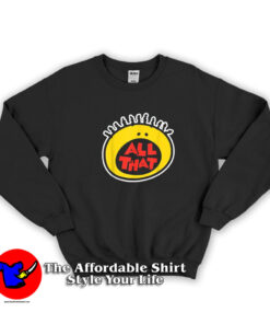 Vintage Retro Nick Rewind All That Logo Sweatshirt