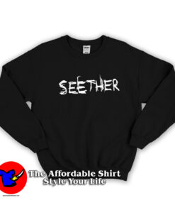 Vintage Seether Logo Graphic Unisex Sweatshirt