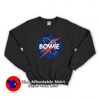 David Bowie Space Nasa Logo Unisex Sweatshirt