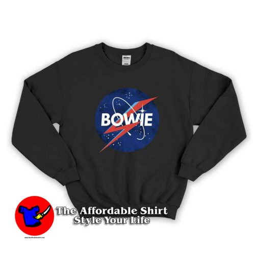 David Bowie Space Nasa Logo Unisex Sweatshirt 500x500 David Bowie Space Nasa Logo Unisex Sweatshirt On Sale