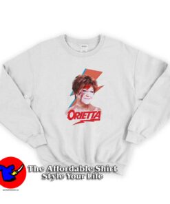 Funny Meme su Sanremo Orietta Like Bowie Sweatshirt