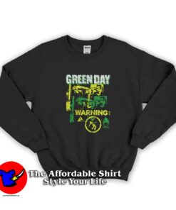 Green Day Warnig Safe Place Vintage Unisex Sweatshirt