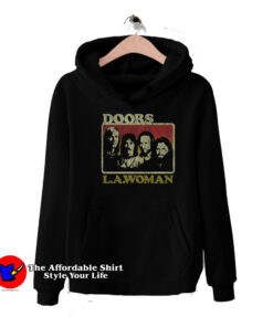 Vintage LA Woman The Doors Rock Band Unisex Hoodie