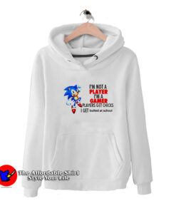 I’m Not A Player I’m A Gamer Sonic Unisex Hoodie