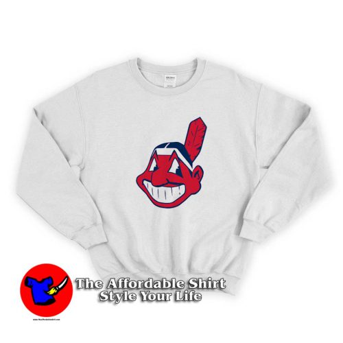 New Cleveland Indians Mascot Chief Wahoo Sweatshirt 500x500 New Cleveland Indians Mascot Chief Wahoo Sweatshirt On Sale
