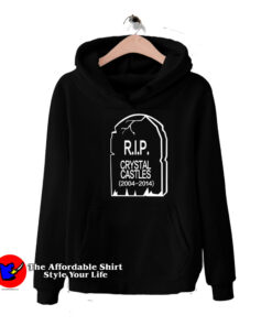 RIP Crystal Castles Rock Band Unisex Hoodie
