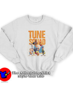 Space Jam LeBron And Tune Squad Logo Sweatshirt