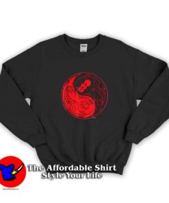 The Simpsons Blinky the Koi Fish Yin Yang Sweatshirt