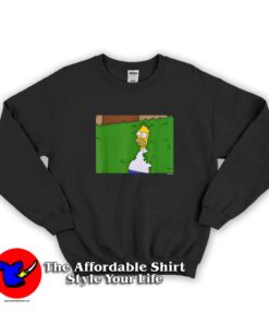 The Simpsons Homer Hedge Meme Unisex Sweatshirt