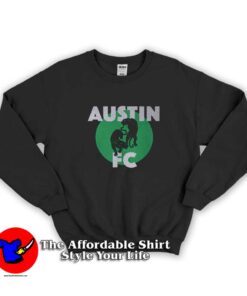 Vintage Black Pumas Austin Fc Unisex Sweatshirt