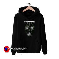Vintage Green Day Gas Mask Graphic Unisex Hoodie