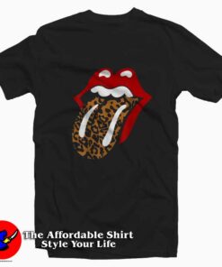 Rolling Stones Classic Leopard Tongue Unisex T-shirt