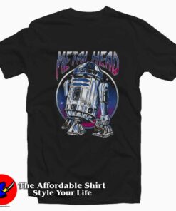Star Wars R2D2 Metal Head Vintage Unisex T-shirt