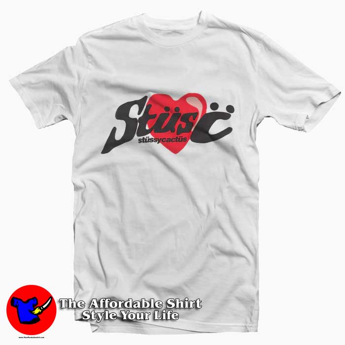 Stussy x CPFM Heart Graphic Unisex T-shirt | Theaffordableshirt