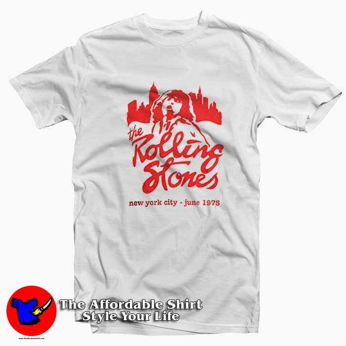 The Rolling Stones Mick Jagger June 1975 NYC T Shirt 510x510 image The Rolling Stones Mick Jagger June 1975 NYC T Shirt 510x510 The Rolling Stones Mick Jagger June 1975 NYC T shirt On Sale
