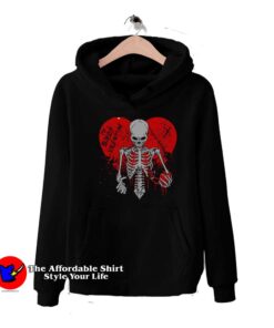 Bloody Valentine My Gothic Emo Goth Skull Hoodie