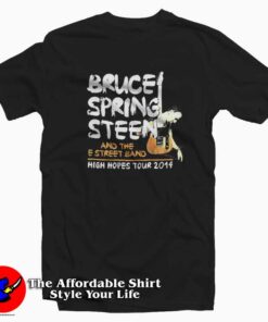 Bruce Springsteen High Hopes Tour Concert T-shirt