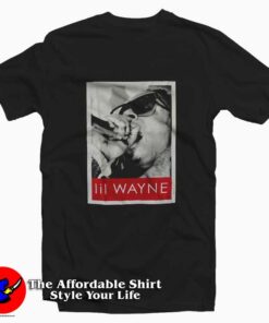 Lil Wayne Shades Photo Rap Music Unisex T-shirt