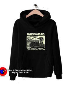 Radiohead Waste Graphic Art Rock Band Hoodie