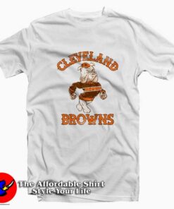 Retro Cleveland Browns Funny Dawg Pound T-shirt