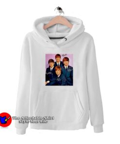 The Beatles Signed Poster Unisex Hoodie