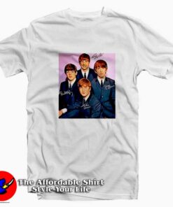 The Beatles Signed Poster Unisex T-shirt