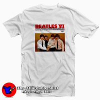 Vintage The Beatles VI Album Unisex T-shirt