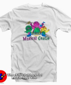 Barney’s Musical Castle Cartoon Vintage T-shirt