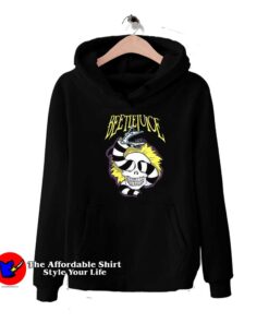 Beetlejuice Skull Vintage Graphic Unisex Hoodie
