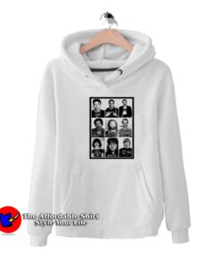 Celebrities Mugshot Vintage Rock Stars Hipster Hoodie