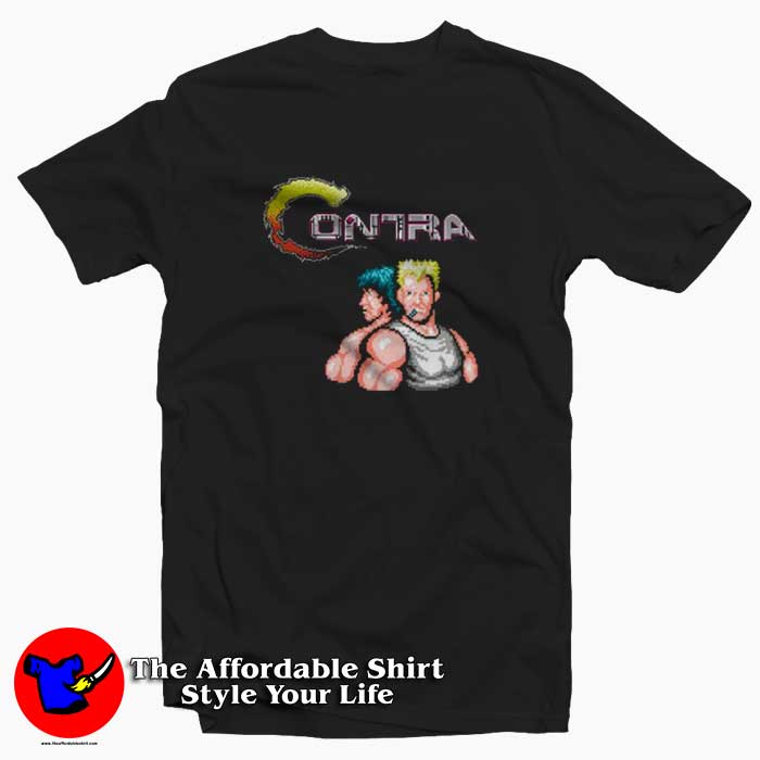 Contra Video Game Logo Vintage Unisex T Shirt 510x510 image Contra Video Game Logo Vintage Unisex T Shirt 510x510 Contra Video Game Logo Vintage Unisex T shirt On Sale