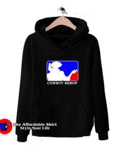 Cowboy Bebop Spike MLB Style Anime Cartoon Hoodie