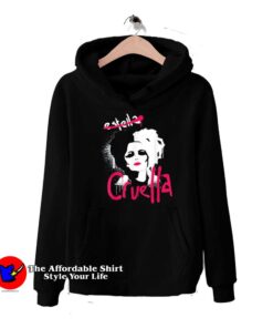 Disney Cruella Estella Punk Rock Spray Paint Hoodie