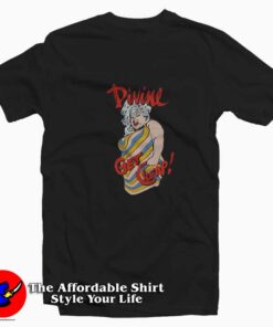 Divine Born To Get Cheap Vintage Unisex T-shirt