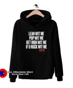 Juice WRLD Lean Wit Me 999 Graphic Unisex Hoodie