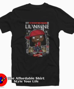 Lil Wayne Animated In Weezy We Trust T-shirt