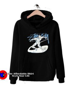 Marvel x Stussy Silver Surfer Graphic Unisex Hoodie