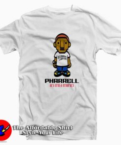 Pharrell Williams in My Mind Rap Music T-shirt