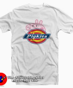 Pigkies Dickies Peppa Pig Parody Unisex T-shirt