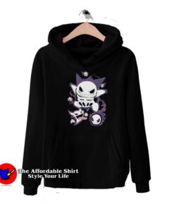 Pokemon Gengar Ghost Skeleton Halloween Hoodie