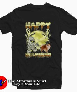 Pomeranian Happy Halloween Unisex T-shirt