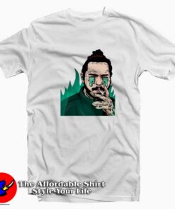 Post Malone Green Slime Smok Unisex T-shirt