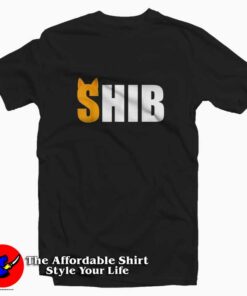 Shiba Inu Coin Token Graphic Cryptocurrency T-shirt
