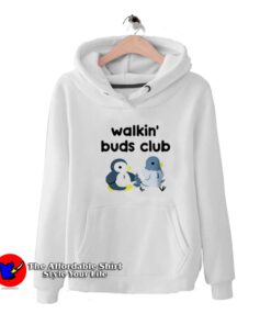 Walkin Buds Club Funny Penguin Unisex Hoodie